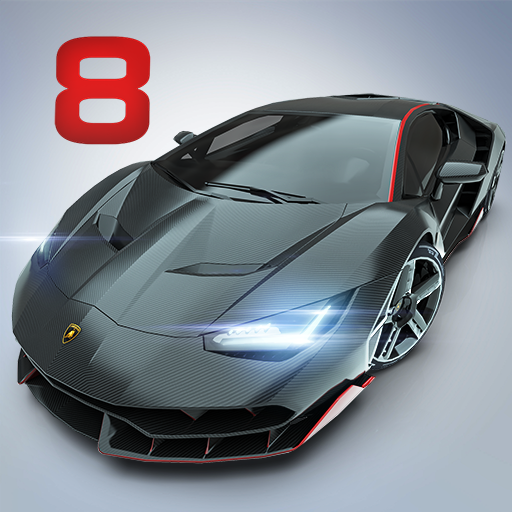 Asphalt 8 MOD APK Unlimited Money and Tokens icon